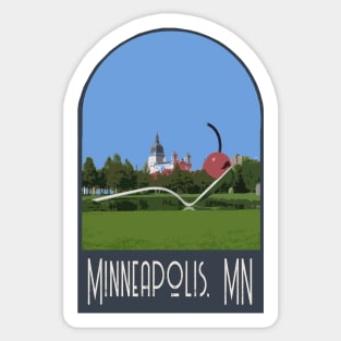 Minneapolis, Minnesota Decal Sticker